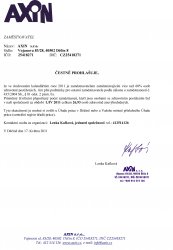 čestné prohlášení I./IV. 2011